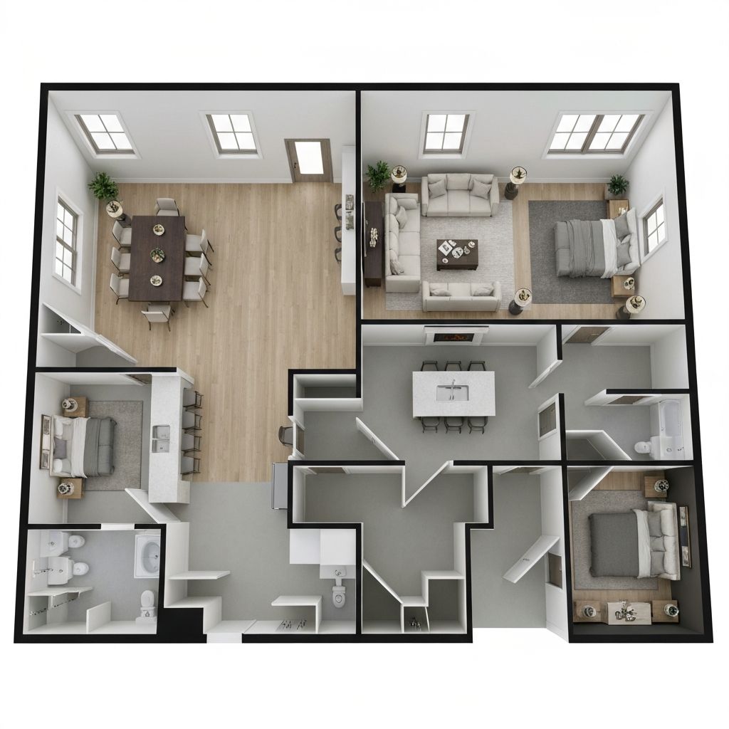 3D Floor Plans