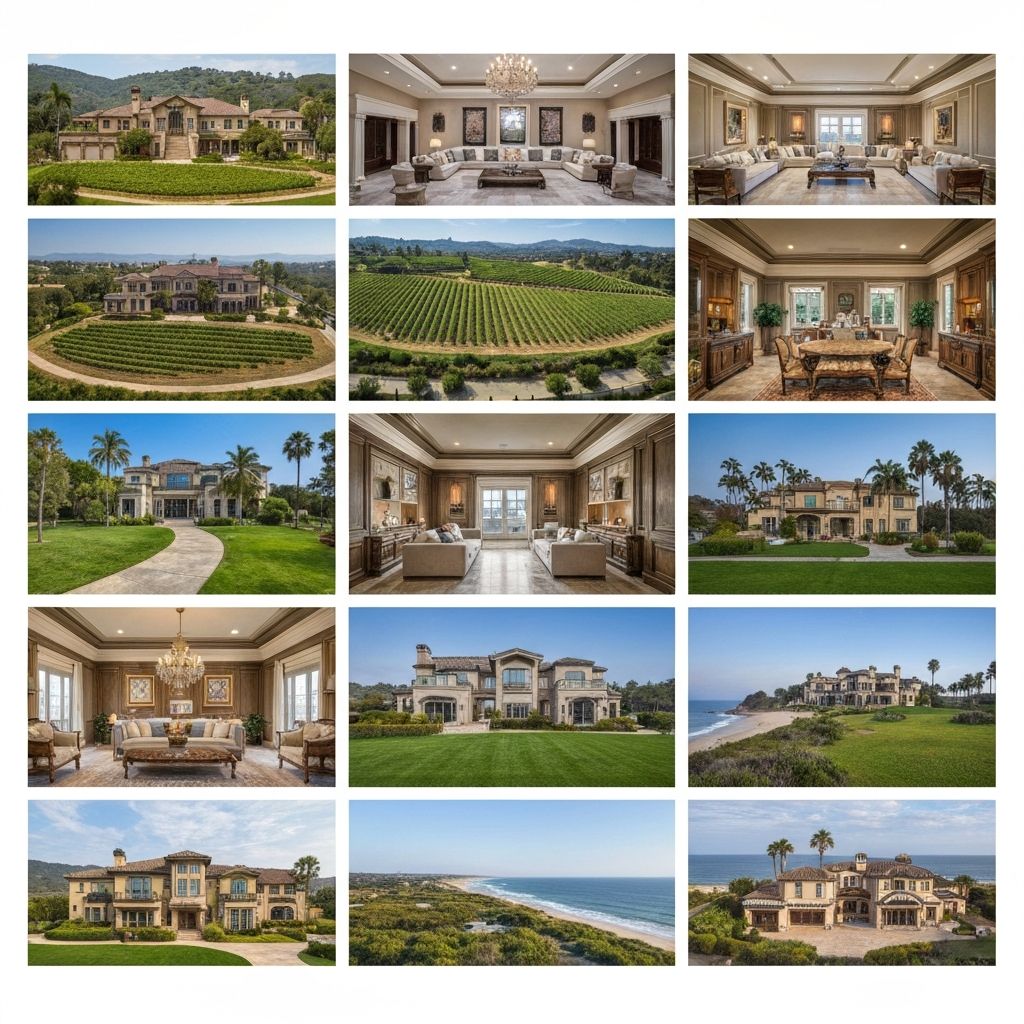 Luxury property showcase